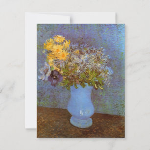 Vase mit Lilacs und Daisis von Vincent van Gogh