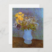 Vase mit Lilacs und Daisis von Vincent van Gogh (Vorne/Hinten)