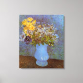 Vase mit Lilacs und Daisis von Vincent van Gogh Leinwanddruck (Vorderseite)