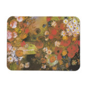 Vase mit Maisblumen und Pfefferkuchen, Bäuche und Magnet (Horizontal)