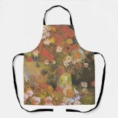 Vase mit Maisblumen und Pfefferkuchen, Bäuche und Schürze (Vorderseite)