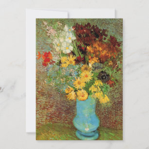 Vase mit Margeriten und Anemonen von Vincent van G