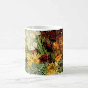 Vase mit Margeriten und Anemonen von Vincent van G Kaffeetasse