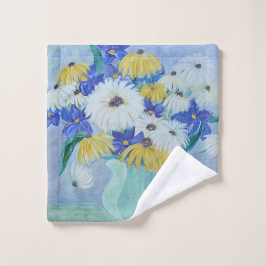 Vase mit Milchsäure Badhandtuch Set (Waschlappen)