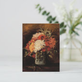 Vase mit Nelken von Vincent van Gogh (Stehend Vorderseite)