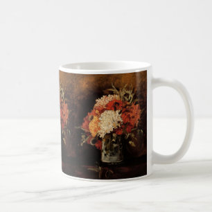 Vase mit Nelken von Vincent van Gogh Kaffeetasse