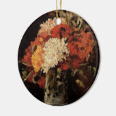 Vase mit Nelken von Vincent van Gogh Keramikornament (Links)