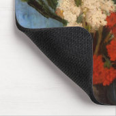 Vase mit Nelken von Vincent van Gogh Mousepad (Ecke)