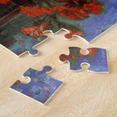 Vase mit Nelken von Vincent van Gogh Puzzle (Seite)