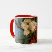 Vase mit Nelken von Vincent van Gogh Tasse (Vorderseite Links)