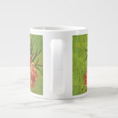 Vase mit Oleanders und Bücher von Vincent van Gogh Jumbo-Tasse (Rückseite)