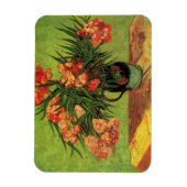 Vase mit Oleanders und Bücher von Vincent van Gogh Magnet (Vertikal)