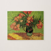 Vase mit Oleanders und Bücher von Vincent van Gogh Puzzle (Horizontal)
