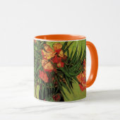 Vase mit Oleanders und Bücher von Vincent van Gogh Tasse (VorderseiteRechts)