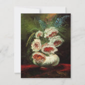 Vase mit Peonys von Vincent van Gogh (Vorderseite)