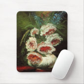 Vase mit Peonys von Vincent van Gogh Mousepad (Mit Mouse)