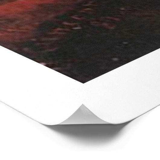 Vase mit Peonys von Vincent van Gogh Poster (Ecke)