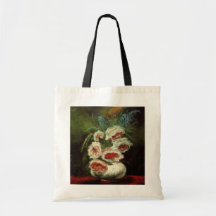 Vase mit Pfingstrosen von Vincent van Gogh Tragetasche