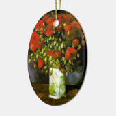 Vase mit Red Poppies Van Gogh Fine Art Keramik Ornament (Links)