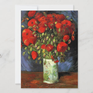 Vase mit Red Poppies Vincent van Gogh.
