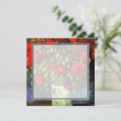 Vase mit Red Poppies Vincent van Gogh. (Stehend Vorderseite)
