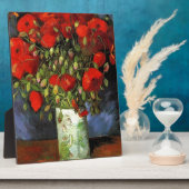 Vase mit Red Poppies Vincent van Gogh Fotoplatte (Seite)