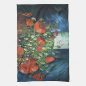 Vase mit Red Poppies Vincent van Gogh Geschirrtuch (Vertikal)