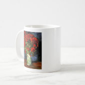 Vase mit Red Poppies Vincent van Gogh Kaffeetasse (Vorderseite Links)