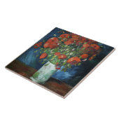 Vase mit Red Poppies Vincent van Gogh Keramik Til Fliese (Seite)