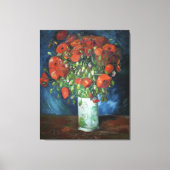 Vase mit Red Poppies Vincent van Gogh Leinwanddruck (Vorderseite)