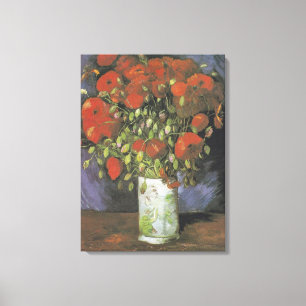 Vase mit Red Poppies Vincent van Gogh Leinwanddruck