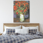 Vase mit Red Poppies Vincent van Gogh Leinwanddruck (Insitu (Schlafzimmer))