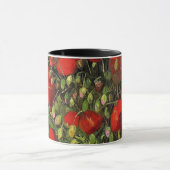 Vase mit Red Poppies Vincent van Gogh. Tasse (Zentrum)