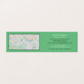 Vase mit rosa Rosen, Van Gogh, Antiquitätenhändler Visitenkarten (Innenseite Aufgefaltet)