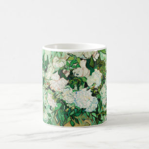 Vase mit rosa Rosen, Vincent Van Gogh Kaffeetasse