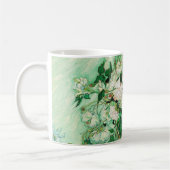 Vase mit rosa Rosen, Vincent Van Gogh Kaffeetasse (Links)