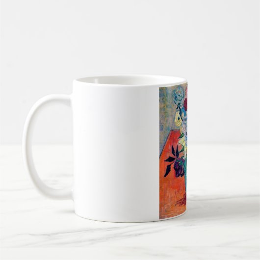 Vase mit Rose und Anemonen, Van Gogh Kaffeetasse (Links)