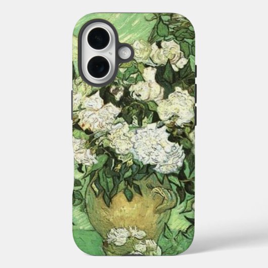 Vase mit Rose - Van Gogh Case-Mate iPhone Hülle (Rückseite)