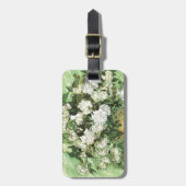 Vase mit Rose - Van Gogh Gepäckanhänger (Vorderseite vertikal)