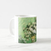 Vase mit Rose - Van Gogh Kaffeetasse (Vorderseite Links)