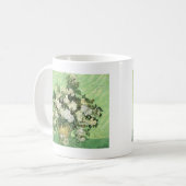 Vase mit Rose - Van Gogh Kaffeetasse (Vorderseite Links)