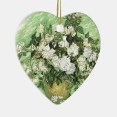 Vase mit Rose - Van Gogh Keramik Ornament (Rechts)