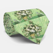 Vase mit Rose - Van Gogh Krawatte (Gerollt)