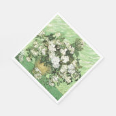 Vase mit Rose - Van Gogh Serviette (Ecke)