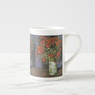 Vase mit roten Mohnblumen Vincent van Gogh Porzellantasse