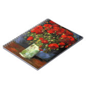 Vase mit Roten Pfefferlingen von Vincent Van Gogh Notizblock (Linke Seite)