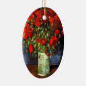 Vase mit roten Pflücken von Vincent van Gogh Keramikornament (Rechts)