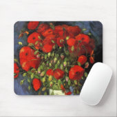Vase mit roten Pflücken von Vincent van Gogh Mousepad (Mit Mouse)