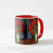 Vase mit roten Pflücken von Vincent van Gogh Tasse (VorderseiteRechts)