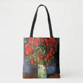 Vase mit roten Poppies | Vincent van Gogh Tasche (Vorderseite)